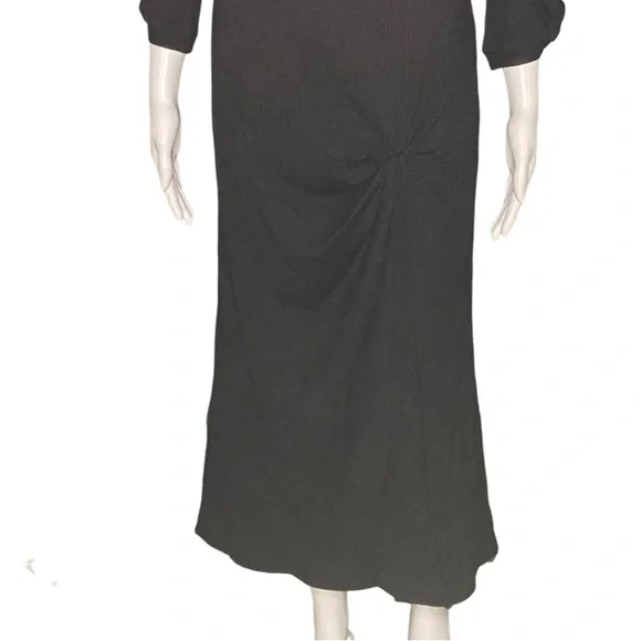 NWT Reformation Belmont Knit Black Dress - Sz M and XS - Picture 4 of 11